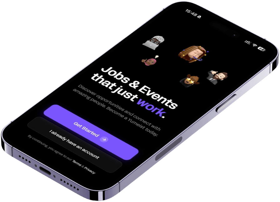 Yume App Mockup